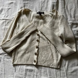 forever 21 buttoned sweater